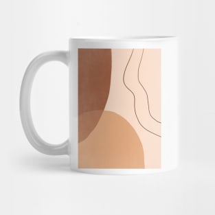 Abstract Bohemian Shapes 3.6 Mug